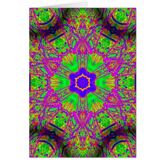 hippie style psychedelic cards (Front)