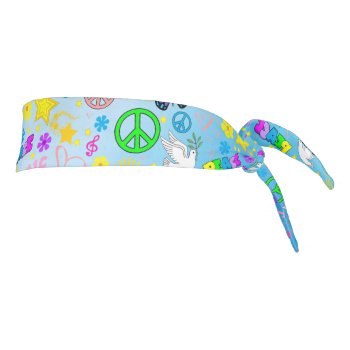 Hippie  Tie Headband by KRStuff at Zazzle