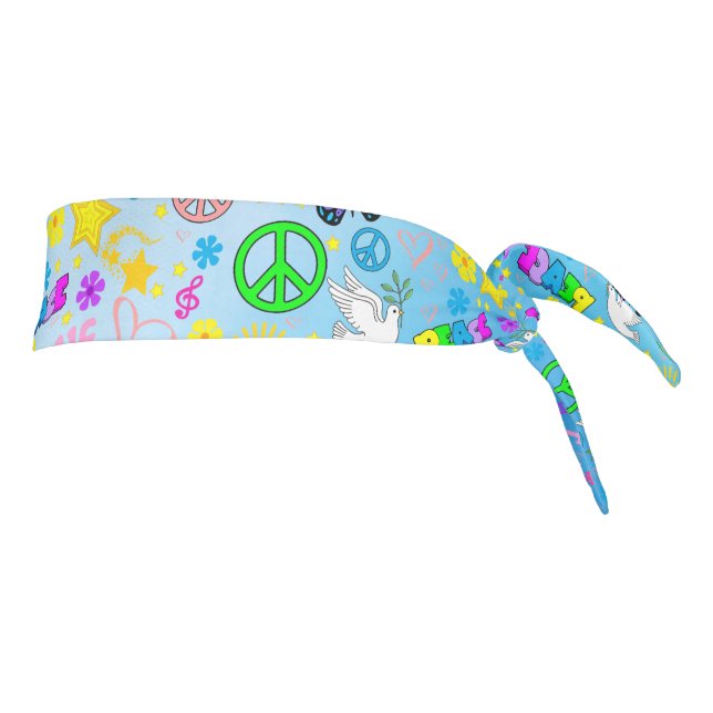 Hippie  tie headband (Rotate 90)