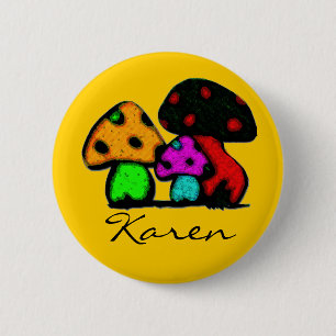 hippie trippie name pin