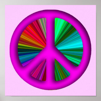 Hippie Trippy Peace Sign