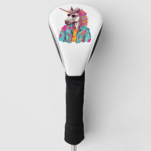 Hippie Unicorn Golf Club Cover