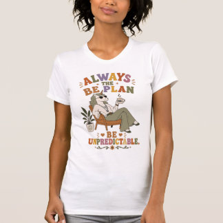 Hippie Unicorn Humor Design for Free Spirits T-Shirt