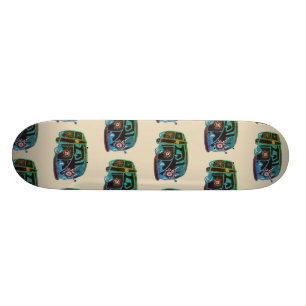 Hippie Van Skateboard Deck