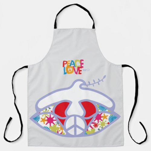 HIPPIE WORLD SUMMER 2021 PEACE AND LOVE APRON