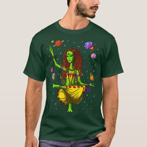 Hippie  Yoga T_Shirt