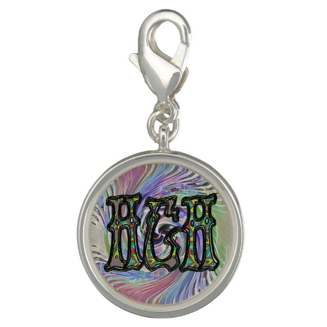 HippieClecticHope Crossroads 1-1 Fractal Charm (Front)