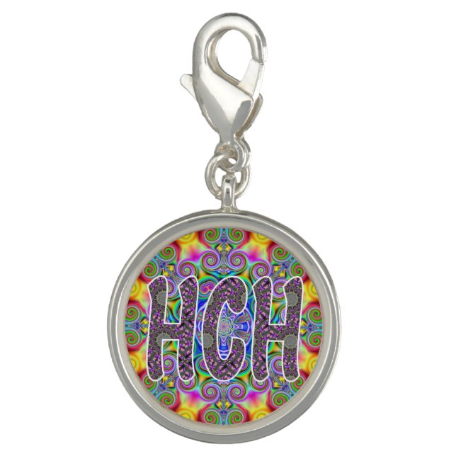 HippieClecticHope HtI 10-4 Fractal Charm (Front)