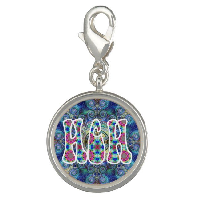 HippieClecticHope HtI 10-6 Fractal Charm (Front)