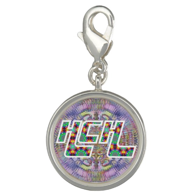 HippieClecticHope HtI 9-1 Fractal Charm (Front)