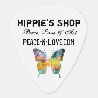 Hippie's Shop Promotional Value Butterfly Guitar Pick