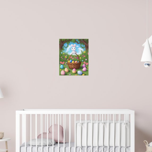 Hippity Hop Bunny Poster (Nursery 2)