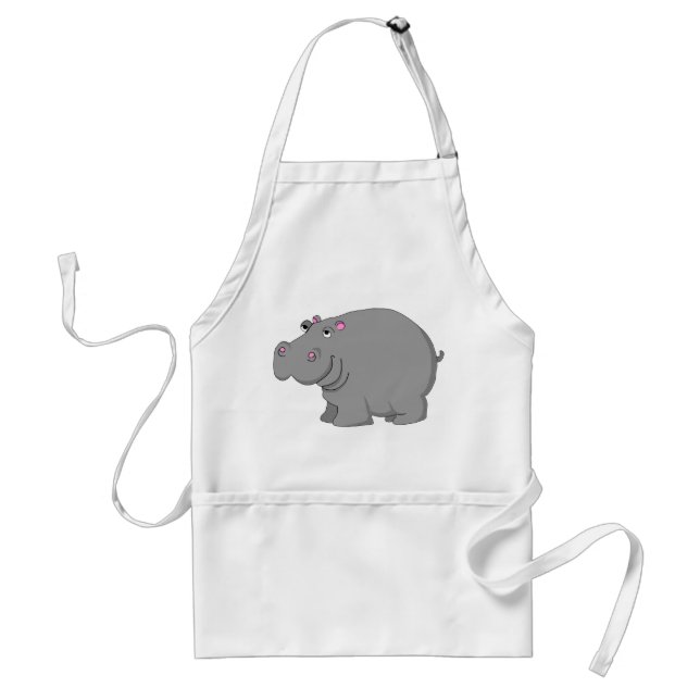 hippo adult apron (Front)