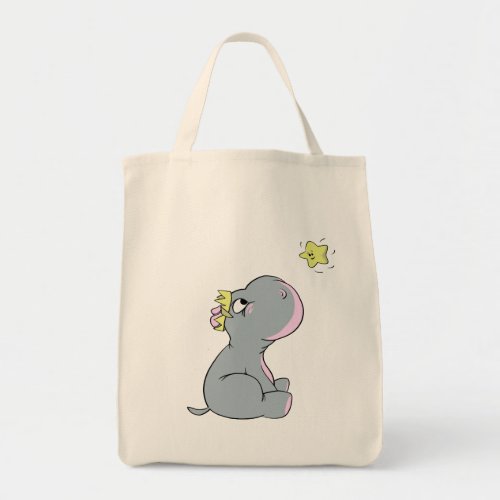 Hippo and Star Tote Bag