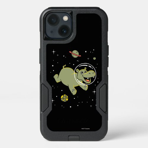 Hippo Animals In Space iPhone 13 Case