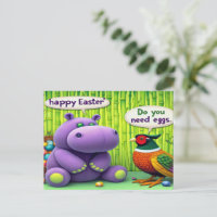 Hippo Asks Pheasant: Easter Egg Quest