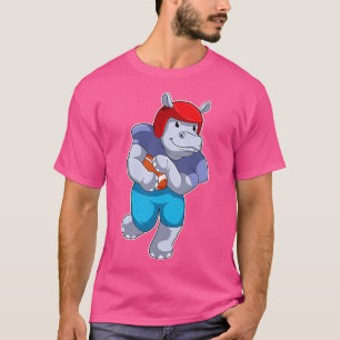 Hippo at  Sports 1 T-Shirt