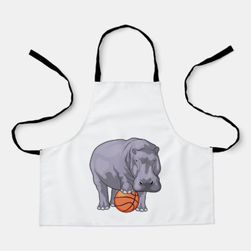 Hippo Basketball player Basketball Apron