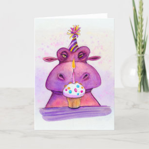 Hippo Birthday to You! Card
