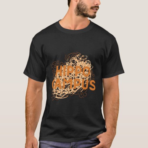 Hippo Campus Scribbles Sticker T_Shirt