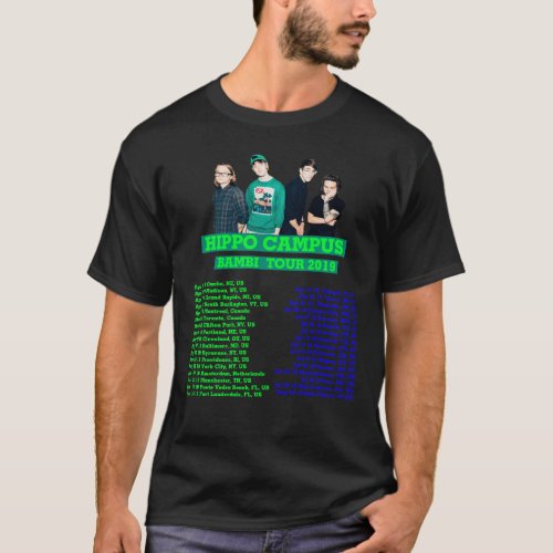 HIPPO CAMPUS TOUR 2019 T_Shirt