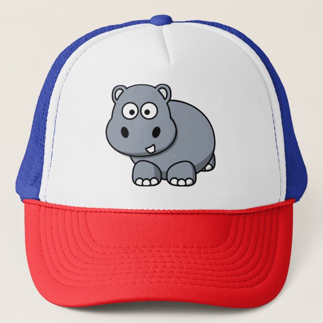 Hippo Capy Trucker Hat (Front)