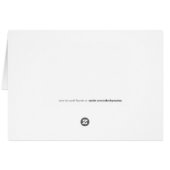 Hippo Card - Blank inside (Back Horizontal)