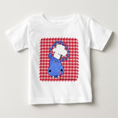 Hippo Chef Hippolicious Baby T_Shirt