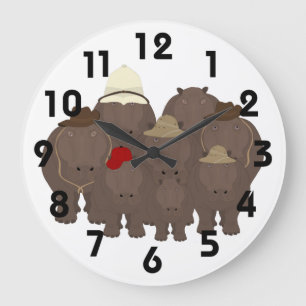 Hippo Clock