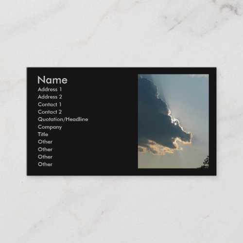 Hippo Cloud Business Card