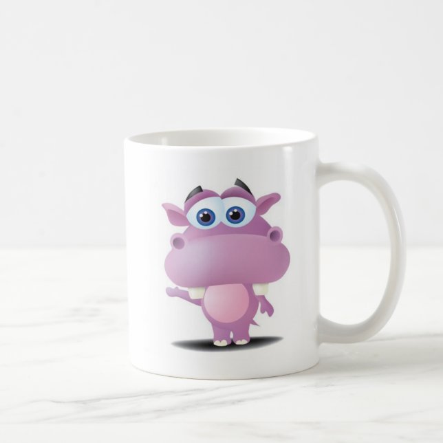 hippo coffee mug (Right)