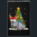 Hippo Fiona Christmas Tree Hippopotamus Calendar<br><div class="desc">Hippo Fiona Christmas Tree Hippopotamus ! Offering gifts sooner or later does not matter,  it matters that you sincerely gave gifts !!</div>