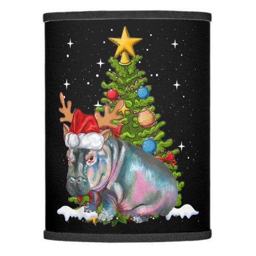 Hippo Fiona Christmas Tree Hippopotamus Lamp Shade