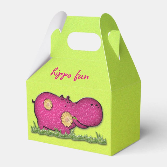 hippo fun favor boxes (Front Side)