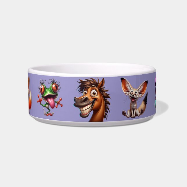 Hippo Fun Pet Bowl (Front)