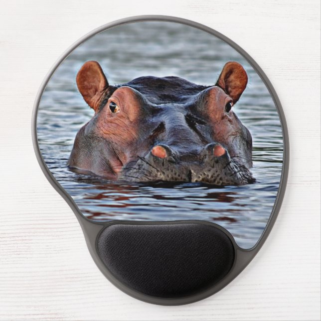 hippo gel mouse pad (Front)