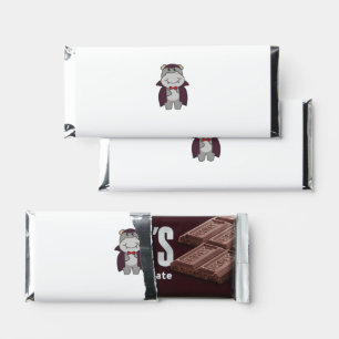 Hippo Halloween Cute Devil Vampire Costume Hershey Bar Favors
