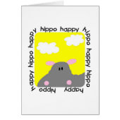 Hippo Happy Tshirts and Gifts (Front)