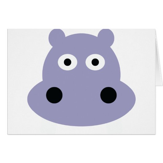 hippo head cards (Front Horizontal)