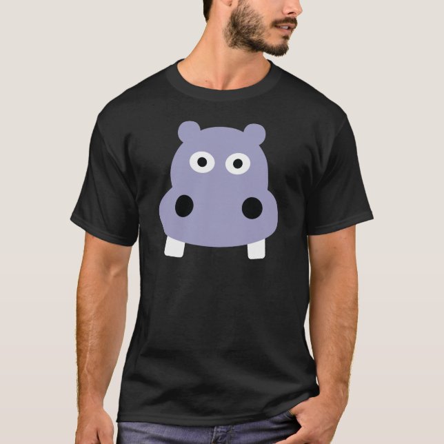 hippo head T-Shirt (Front)