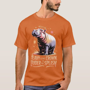 Hippo – Heavy Crown, Loud Splash T-Shirt
