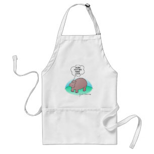 Hippo Hotty Adult Apron