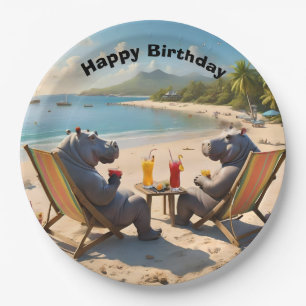 Hippo Hour: Beachside Cocktails and Good Times, Paper Plates