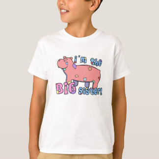 Hippo I'm the Big Sister TShirt