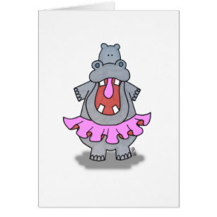 hippo in tutu