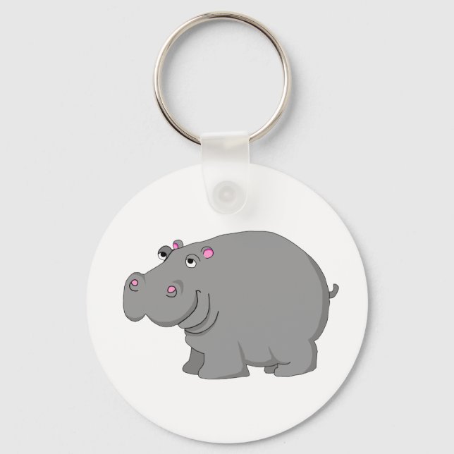 hippo keychain (Front)