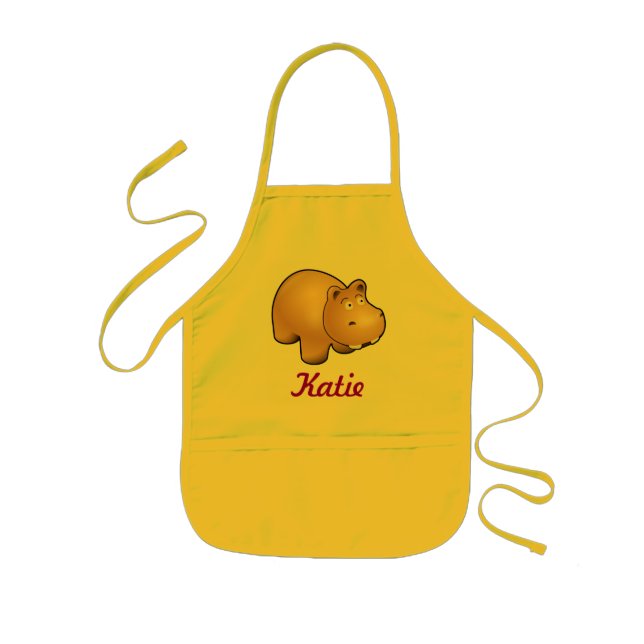 Hippo Kids' Apron (Front)