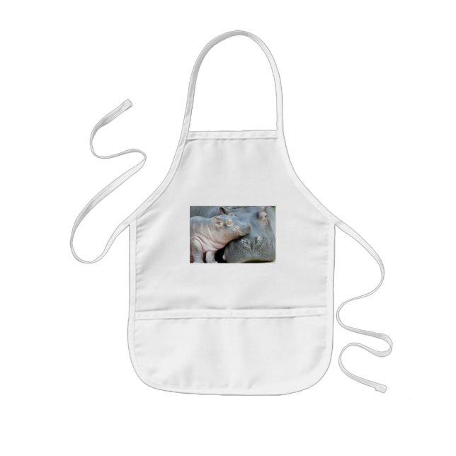 Hippo Kids' Apron (Front)