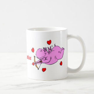 Hippo Love Valentine's Mug