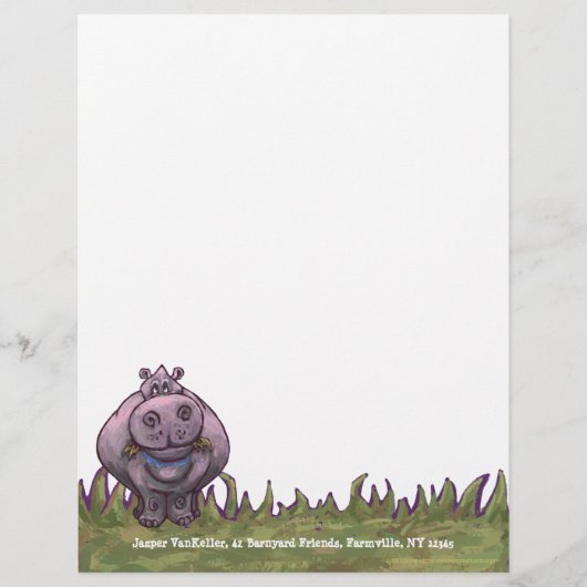 Hippo Personal Letterhead (Front)